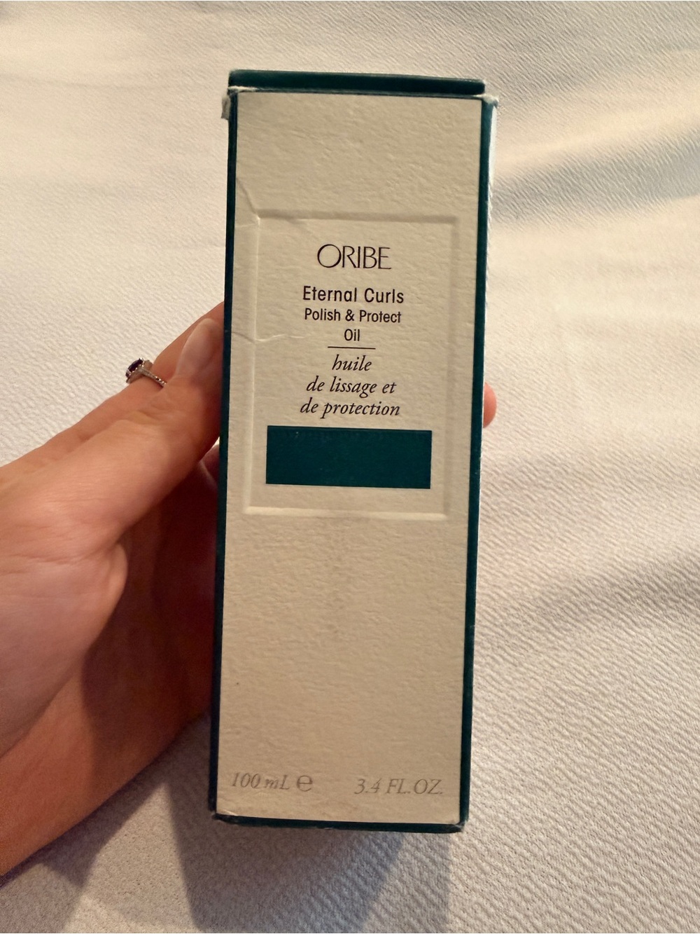 NEW Oribe Eternal Curls Polish & Protect Hair Oil 3.4 oz FULL SIZE Green - Picture 2 of 3